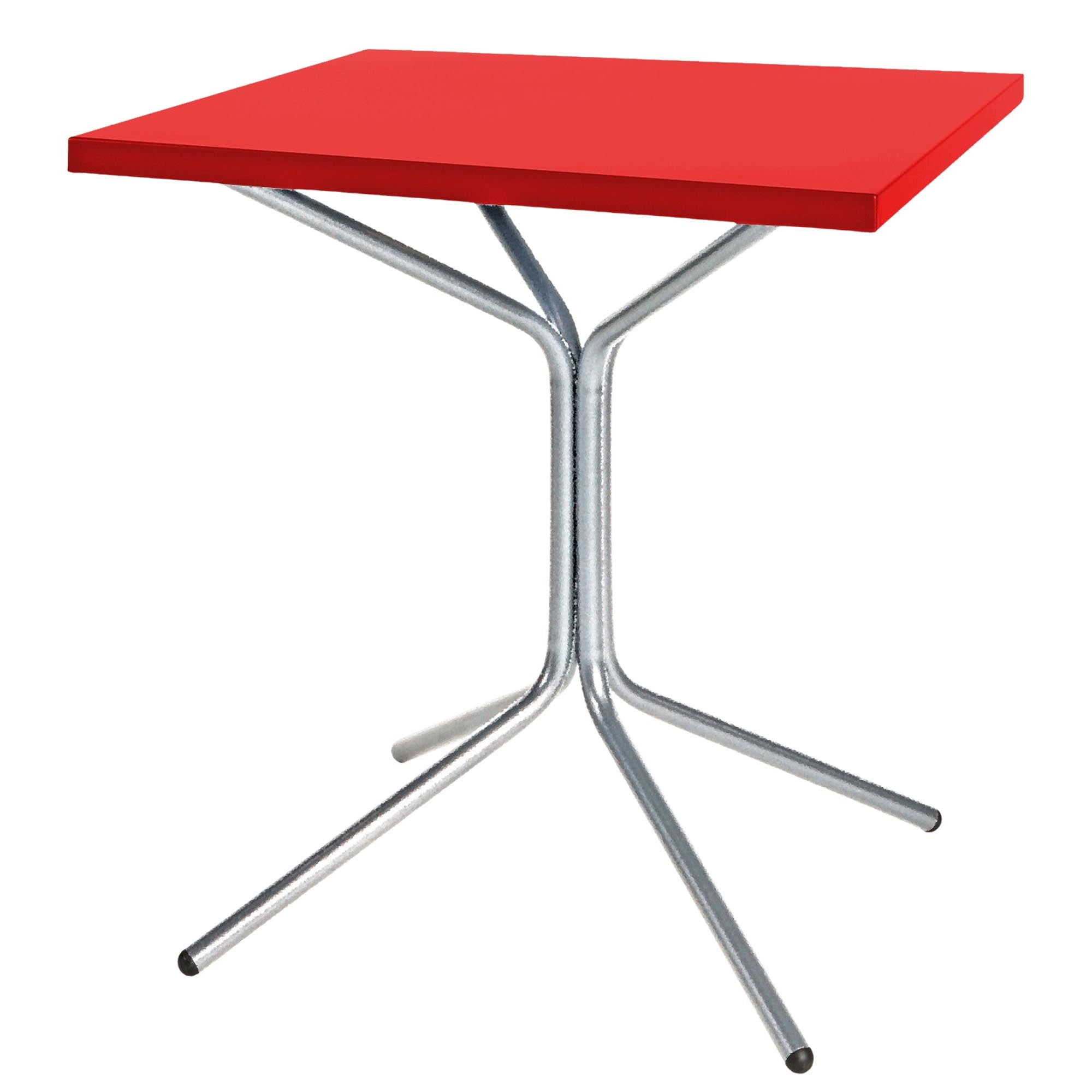 Robuster, wetterfester PIX Metall-Gartentisch 70x70/72 von Schaffner – langlebig, leicht zu montieren, vielseitig für Balkon, Garten & Terrasse, made in Switzerland.