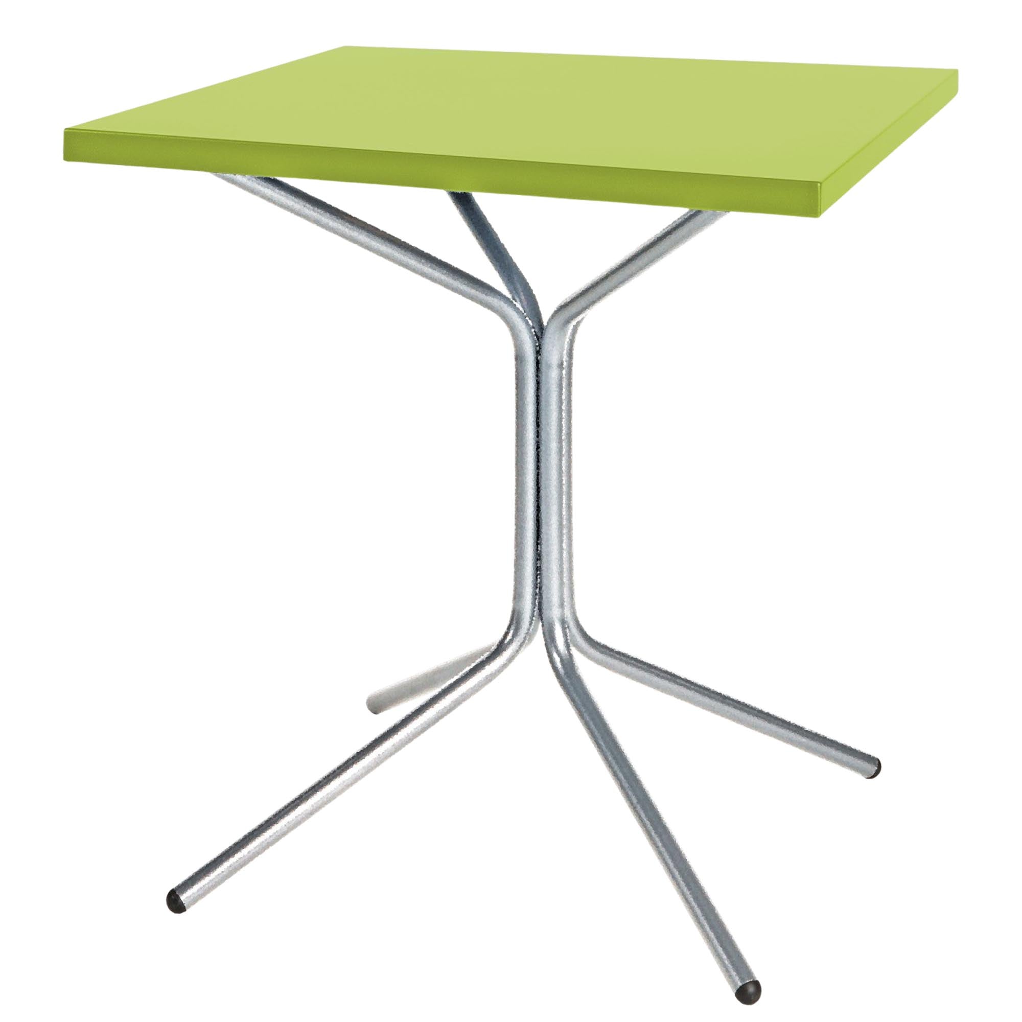 PIX Metall-Gartentisch 70x70 / 72 in Hellgrün präsentiert im Onlineshop von KAQTU Design AG. Gartentisch ist von Schaffner