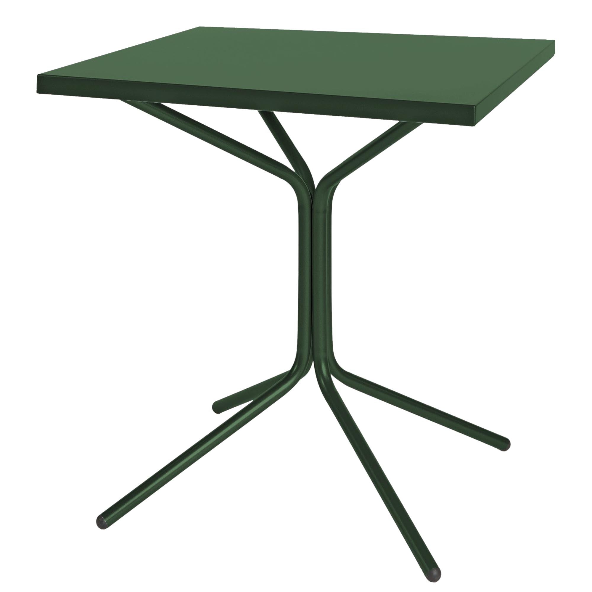 Moderner PIX Metall-Gartentisch 70x70/72 von Schaffner, ideal für Garten und Terrasse, vereint Stil und Robustheit für gesellige Momente.