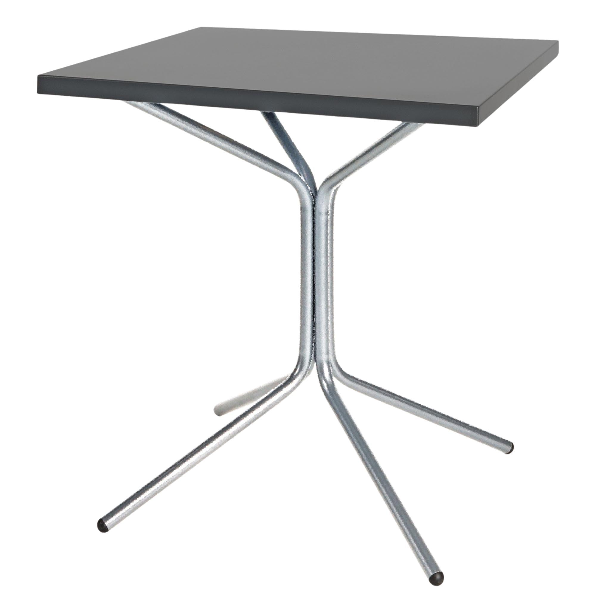Eleganter PIX Metall-Gartentisch 70x70/72 von Schaffner, perfekt für entspannte Stunden im Freien, kombiniert zeitgemäßes Design mit Langlebigkeit.