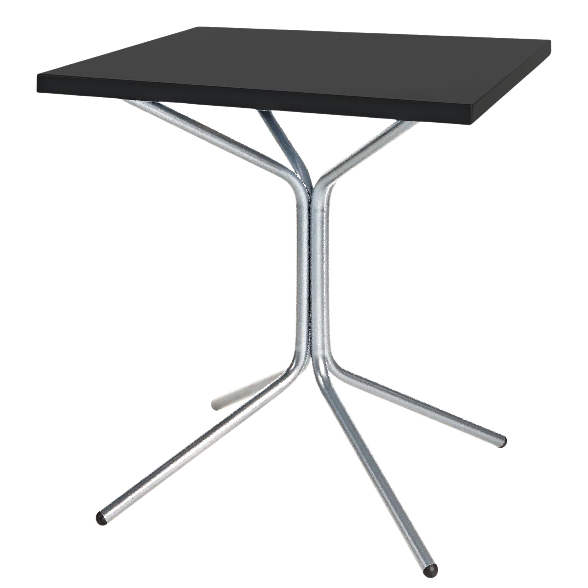 PIX Metall-Gartentisch 70x70 / 72 in Schwarz präsentiert im Onlineshop von KAQTU Design AG. Gartentisch ist von Schaffner