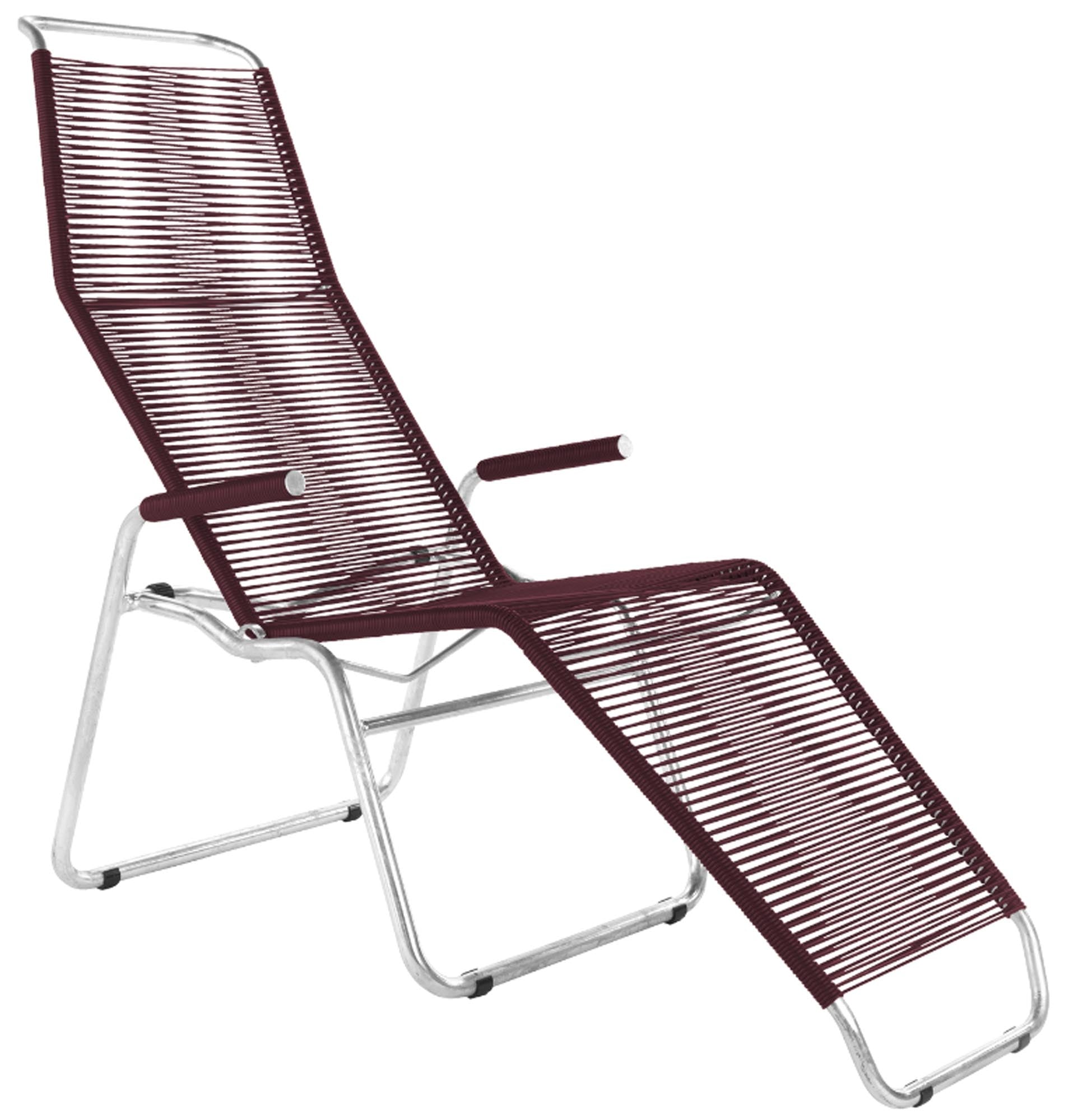 Entspannen Sie stilvoll mit der Brissago Spaghetti Liege von Schaffner – die perfekte Kombination aus Eleganz und Bequemlichkeit für Ihren Garten.