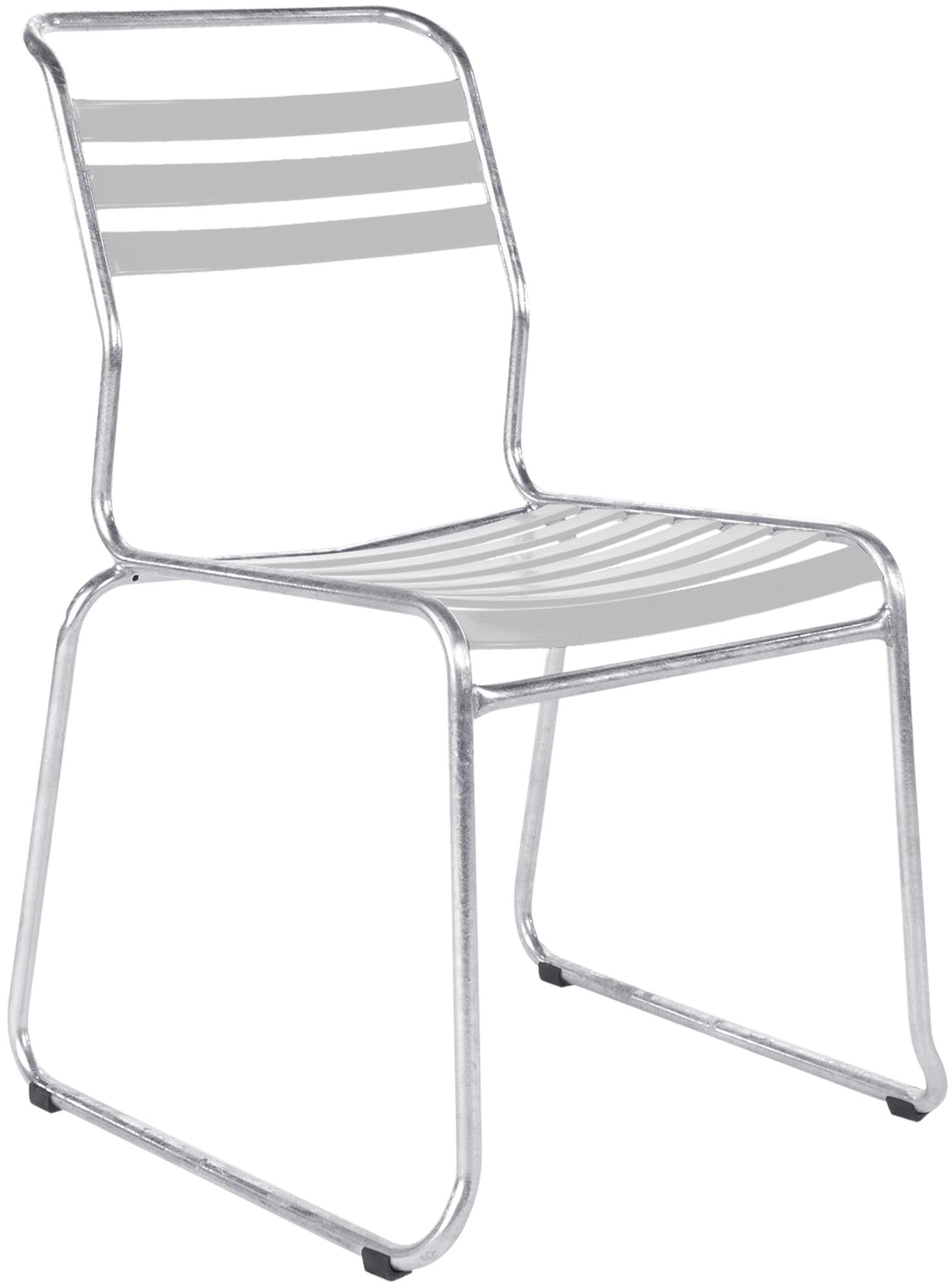 Schaffner Säntis Lättli-Gartenstuhl ohne Armlehne, wetterfestes und nachhaltiges Design aus recycelbaren Materialien, perfekt für Terrasse, Balkon und Garten.