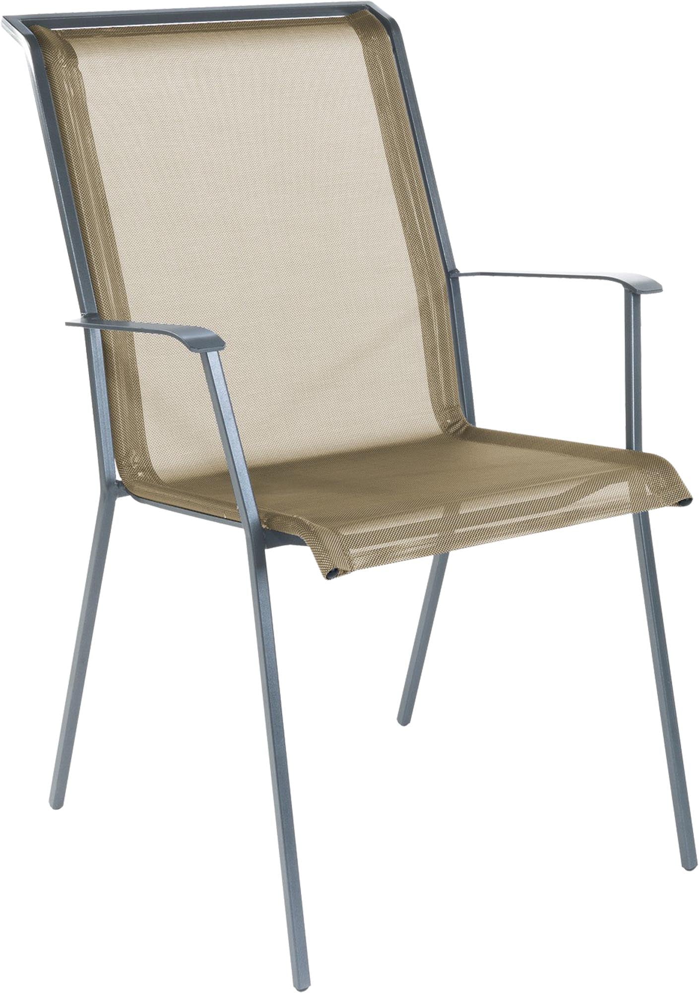 Entspannen Sie stilvoll im Matten-Sessel "Chur" von Schaffner – der ideale Gartenstuhl für Komfort und Eleganz im Freien.