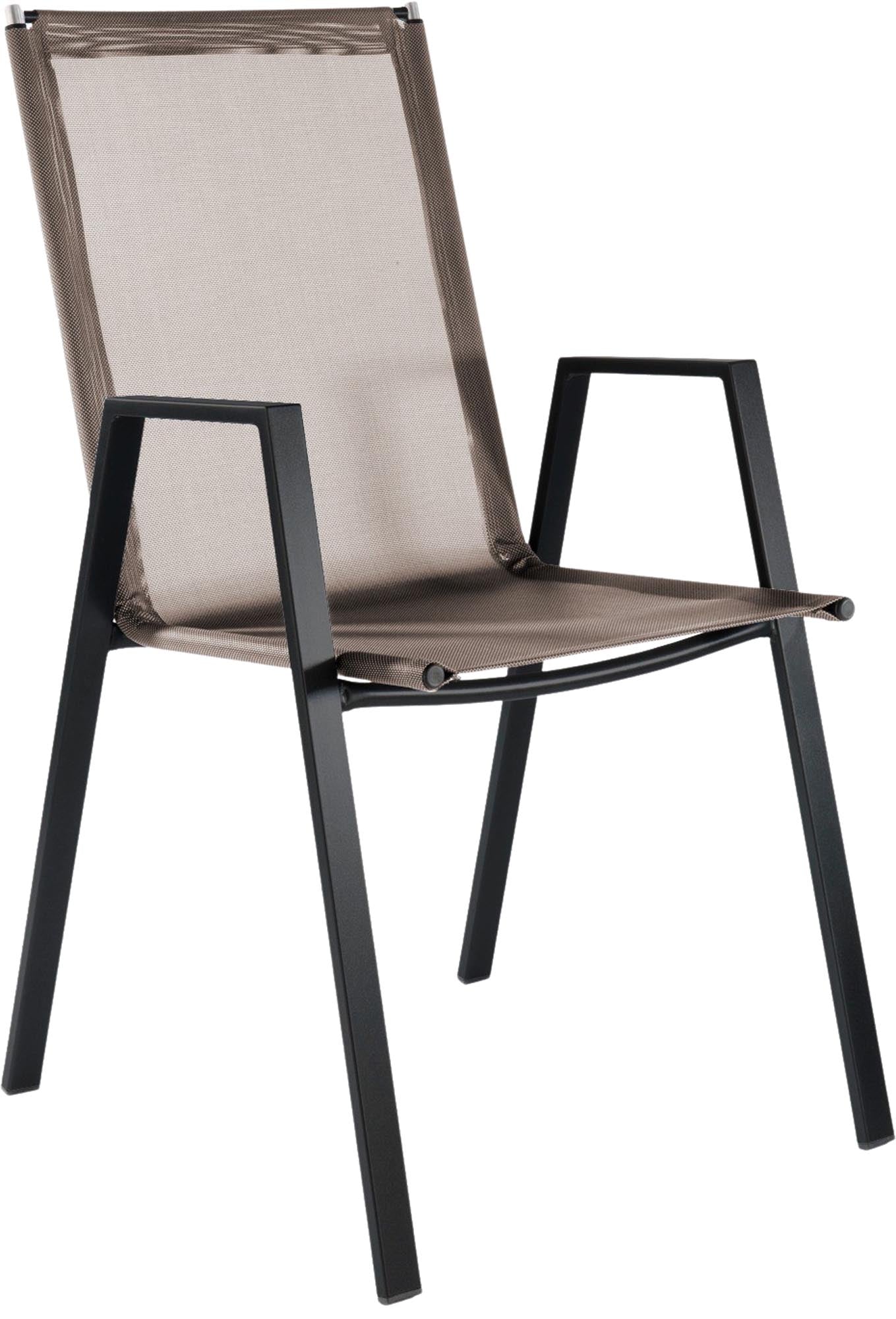 Entdecken Sie den Matten-Sessel Basel von Schaffner – der perfekte Mix aus Eleganz und Bequemlichkeit für Ihre Terrasse.