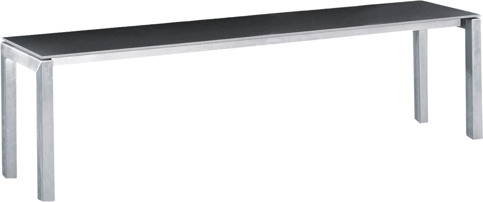 Moderne Fiberglasbank Luzern von Schaffner für zeitlose Eleganz.