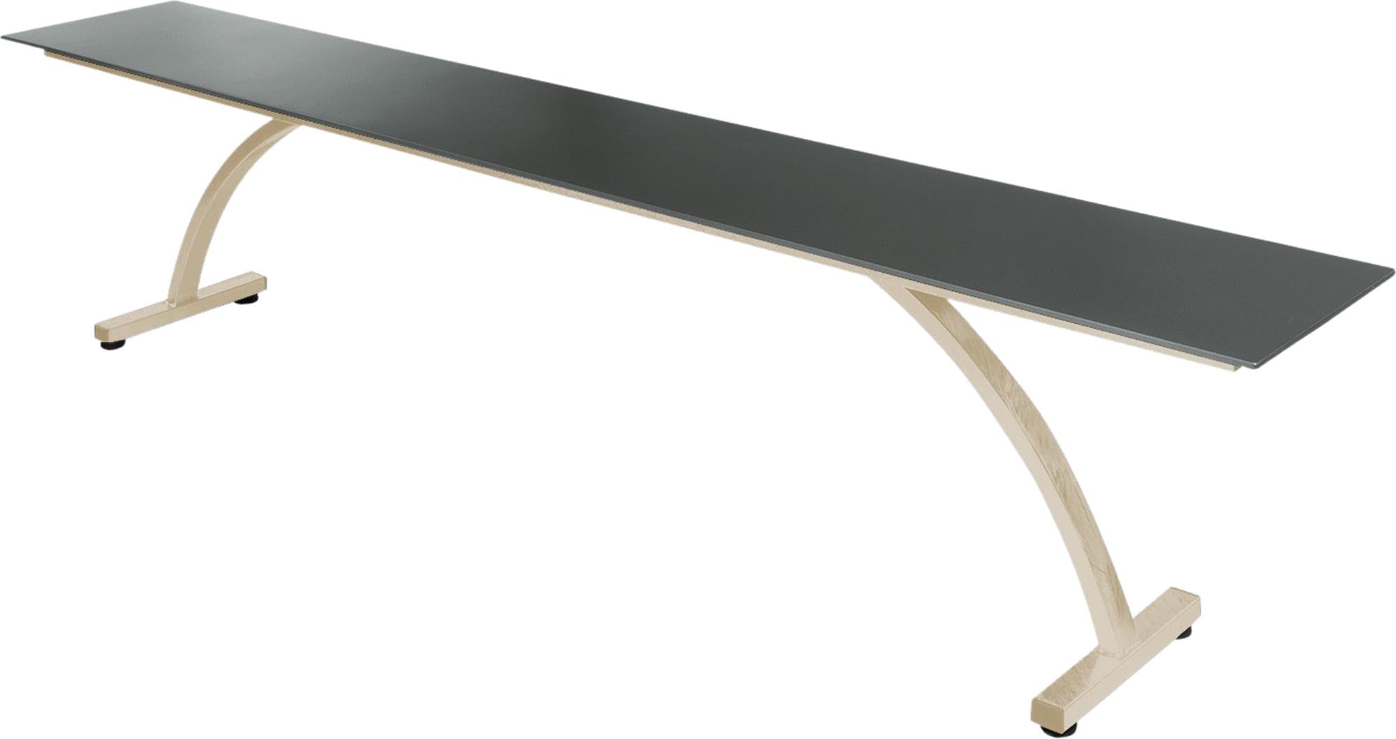 Hochwertige Gartenbank Bernardino aus Glasfaser 220x32 von Schaffner – wetterfest, langlebig, pflegeleicht und in vielfältigen Farben für Ihren Garten, Terrasse oder Balkon.