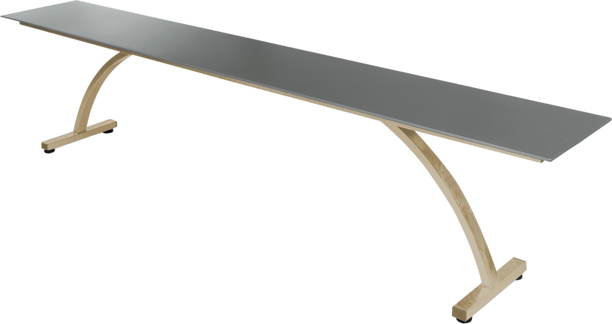 Hochwertige Gartenbank Bernardino aus Glasfaser 220x32 von Schaffner – wetterfest, langlebig, pflegeleicht und in vielfältigen Farben für stilvolle Außenbereiche.