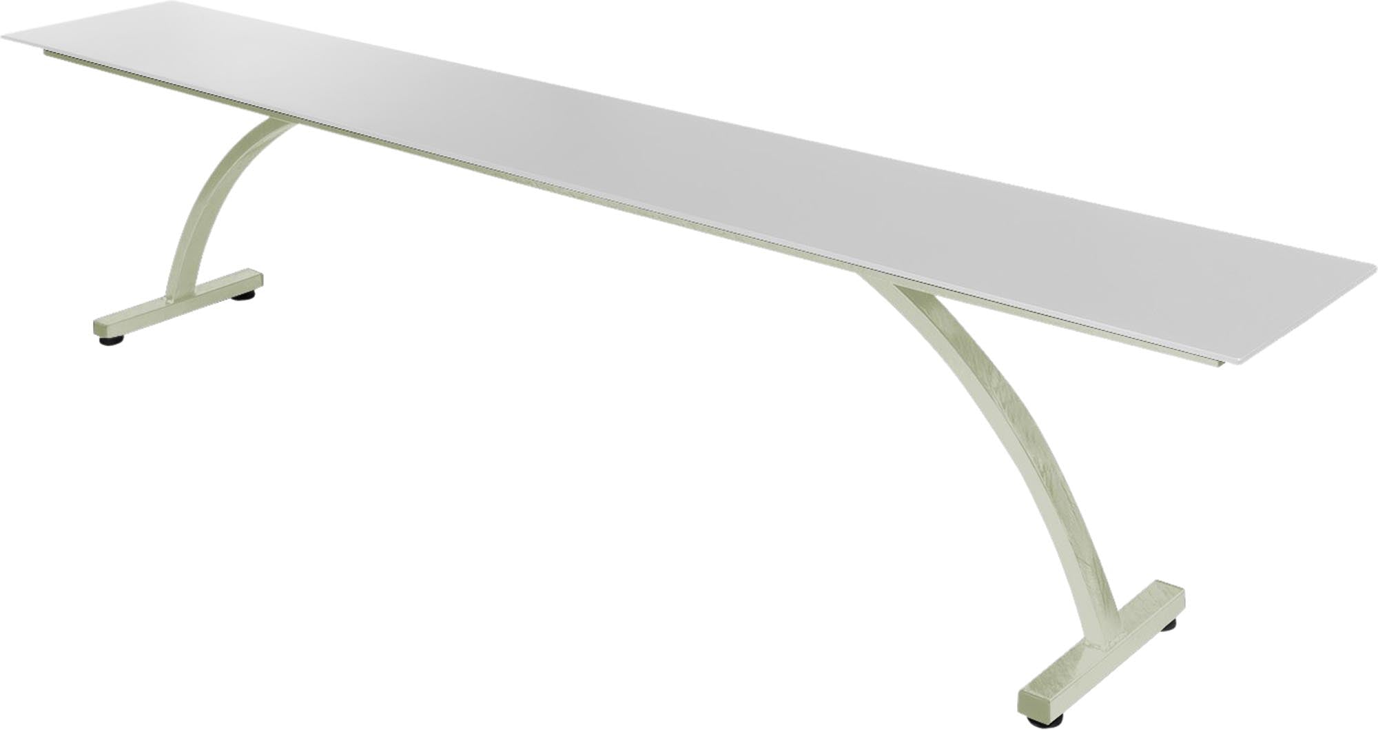 Moderne Bank Bernardino von Schaffner für exklusive Gartenräume.