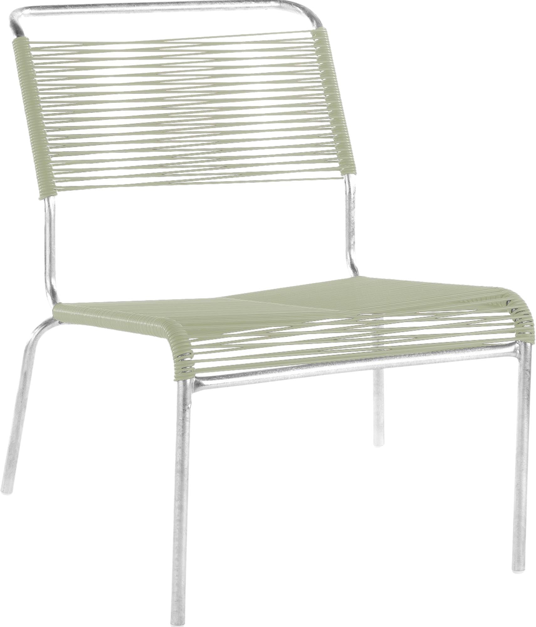 Säntis Lounger Spaghetti: Ihr Rückzugsort für entspannte Abende. Genießen Sie besten Sitzkomfort und eine vielfältige Farbauswahl für jeden Garten.