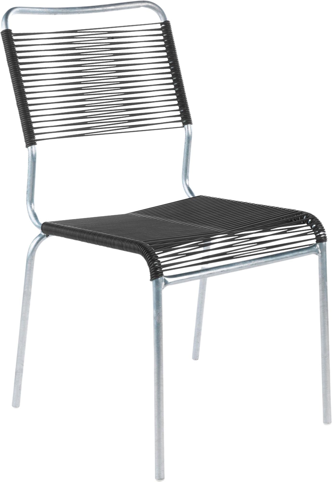 Stilvoller Rigi Spaghettistuhl von Schaffner für drinnen und draussen.