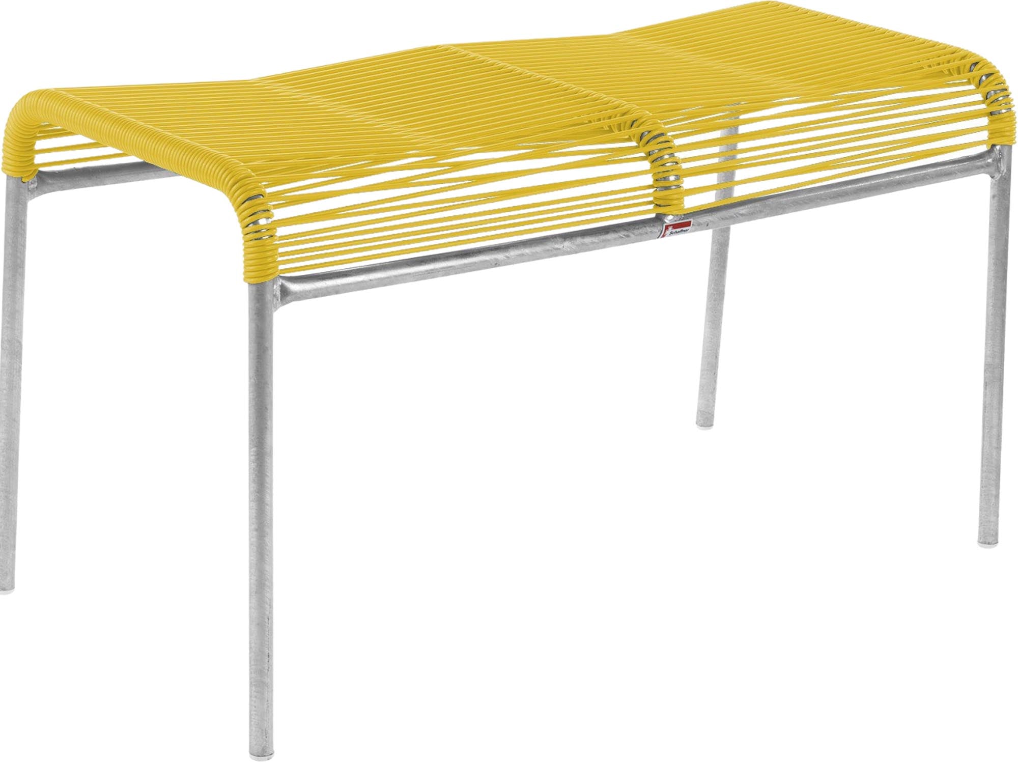 Säntis Spaghetti Hocker: Robuste Eleganz für Ihren Aussenbereich.