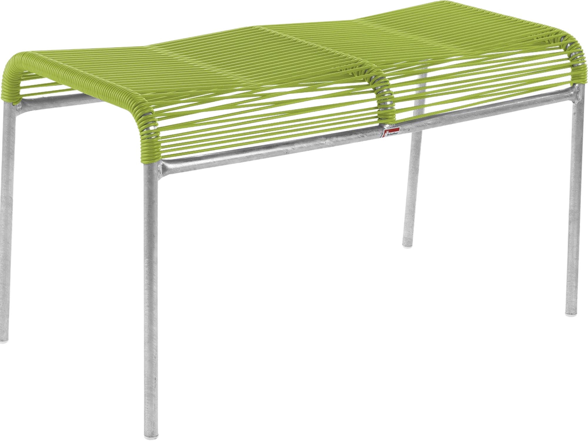 Säntis Spaghetti 2er-Hocker: Modernes Design für Terrasse und Balkon.