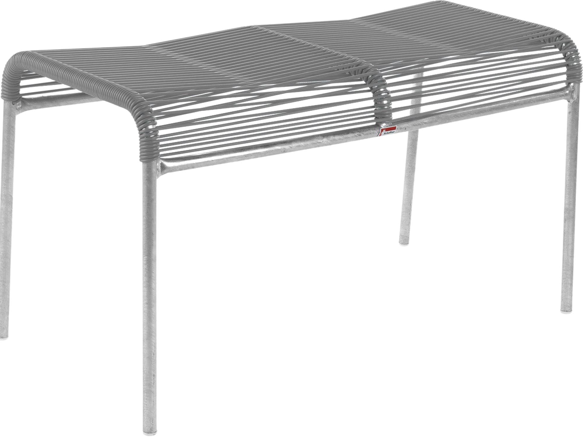 Säntis Spaghetti Hocker: Stilvoller Sitzkomfort für draussen.