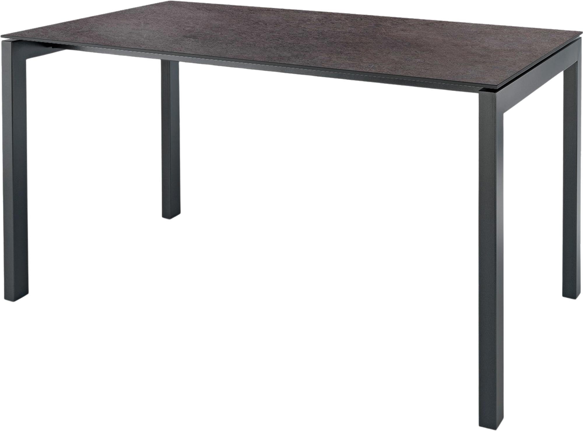 Moderner Fiberglastisch Luzern 140 x 80 von Schaffner – perfekt für entspannte Stunden im Freien und robust gegen alle Wetterbedingungen.