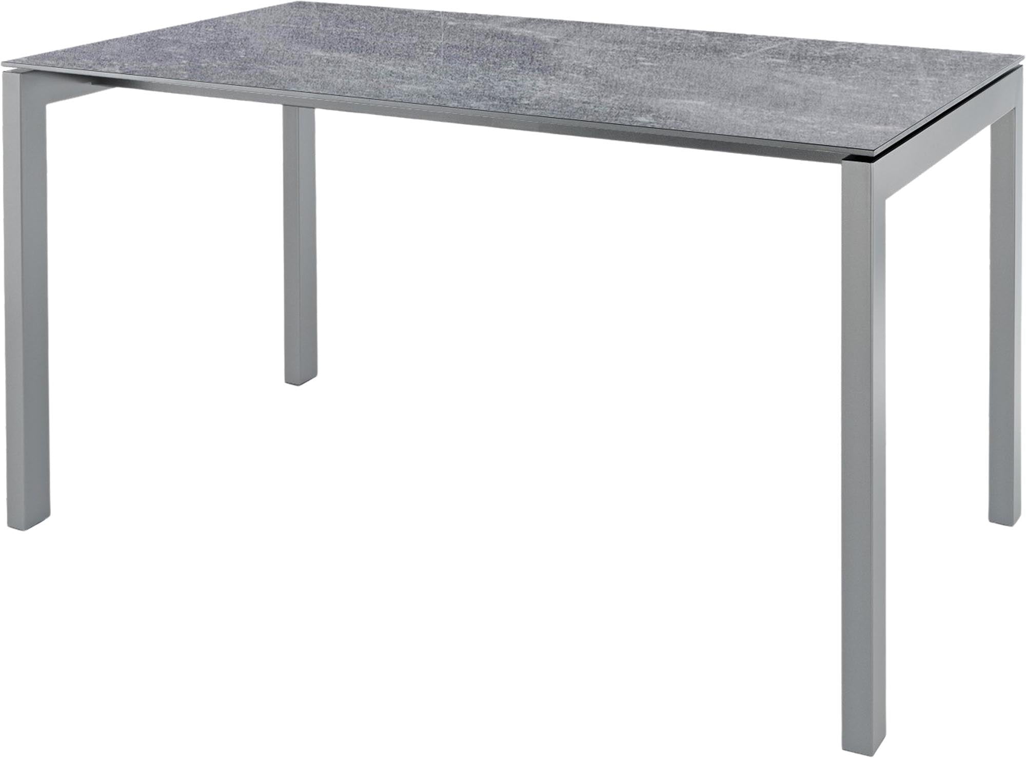 Luzern Glasfaser-Gartentisch 220x100 in Beton präsentiert im Onlineshop von KAQTU Design AG. Gartentisch ist von Schaffner