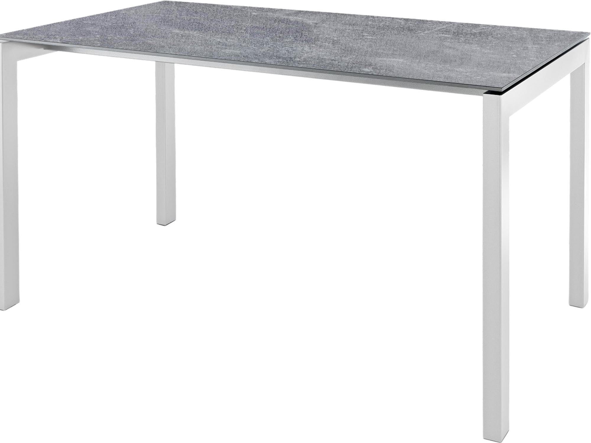 Luzern Glasfaser-Gartentisch 220x100 in Beton präsentiert im Onlineshop von KAQTU Design AG. Gartentisch ist von Schaffner
