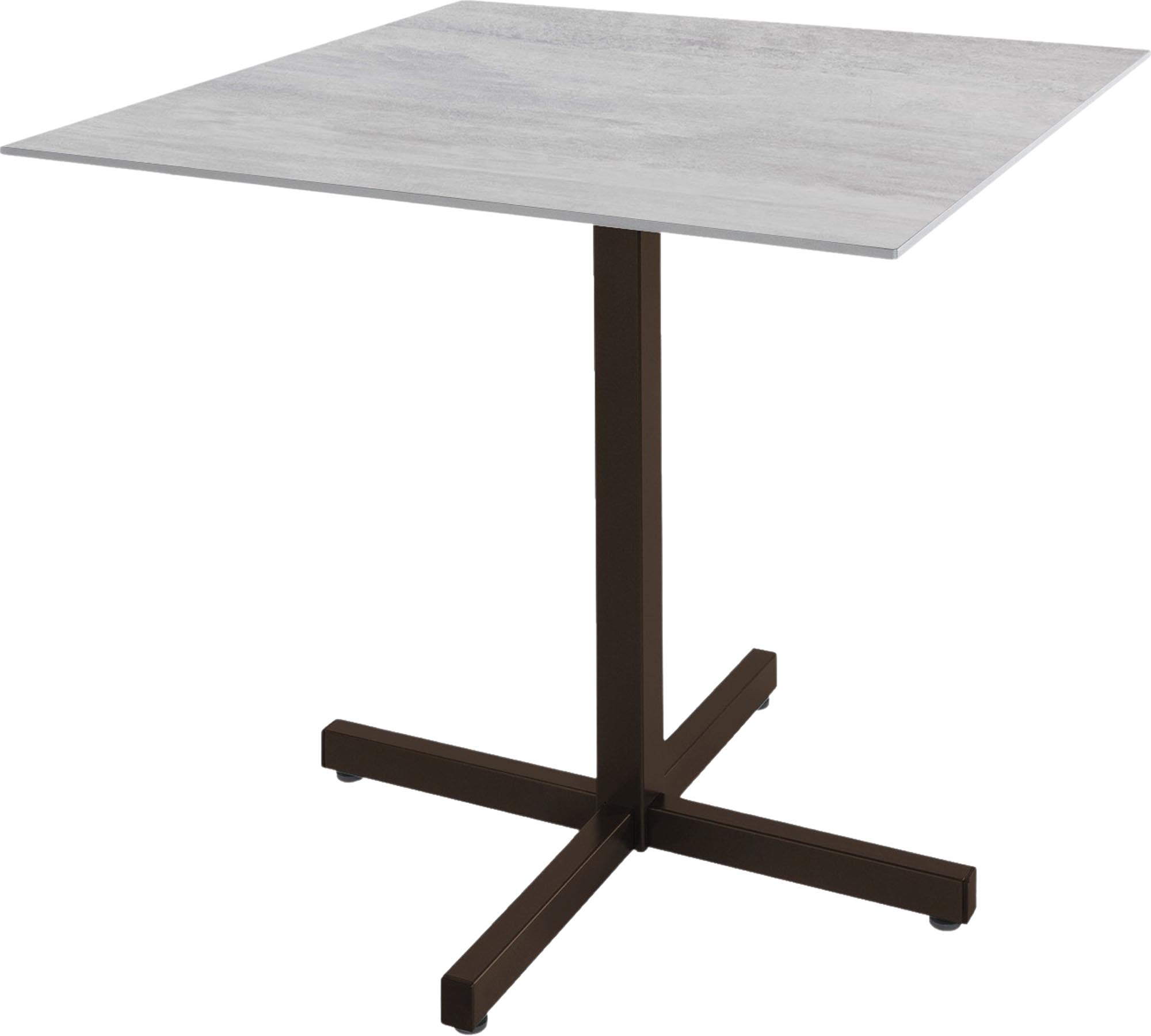 Entdecken Sie den stabilen Fiberglastisch Basel 80 x 80 von Schaffner – ideal für Garten und Terrasse, vereint Funktionalität und Stil.