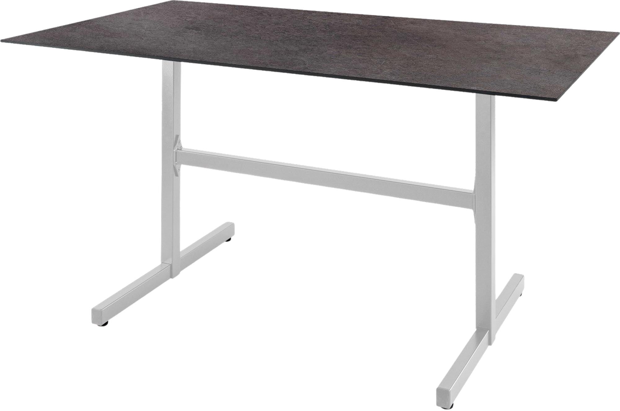 Luzern Glasfaser-Gartentisch Decor 120x80 klappbar in Cooperfield präsentiert im Onlineshop von KAQTU Design AG. Gartentisch ist von Schaffner