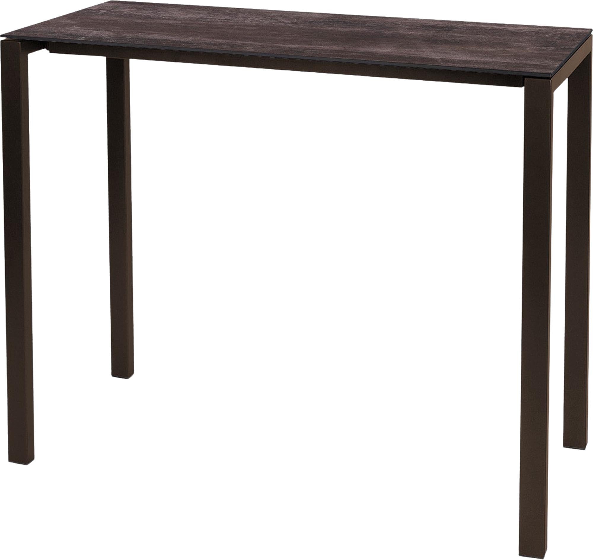 Eleganter Hochtisch Luzern von Schaffner, ideal für Terrasse und Garten. Wetterfest, leicht und perfekt für gesellige Abende im Freien.