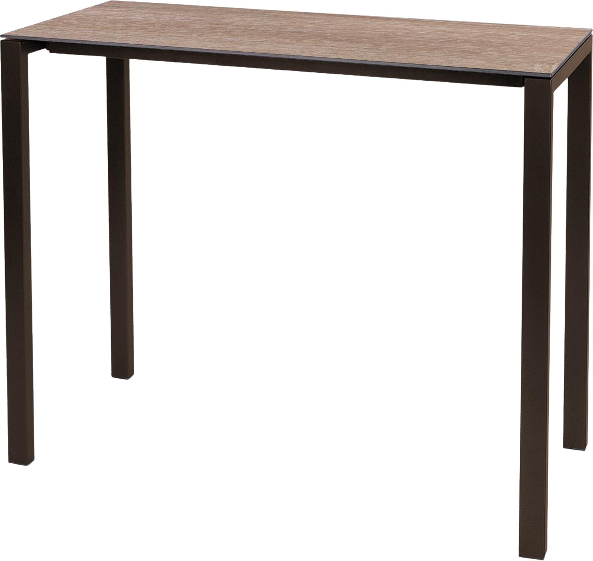 Eleganter Hochtisch Luzern von Schaffner – ideal für Terrasse und Garten. Leicht, wetterfest und perfekt für gesellige Abende im Freien.