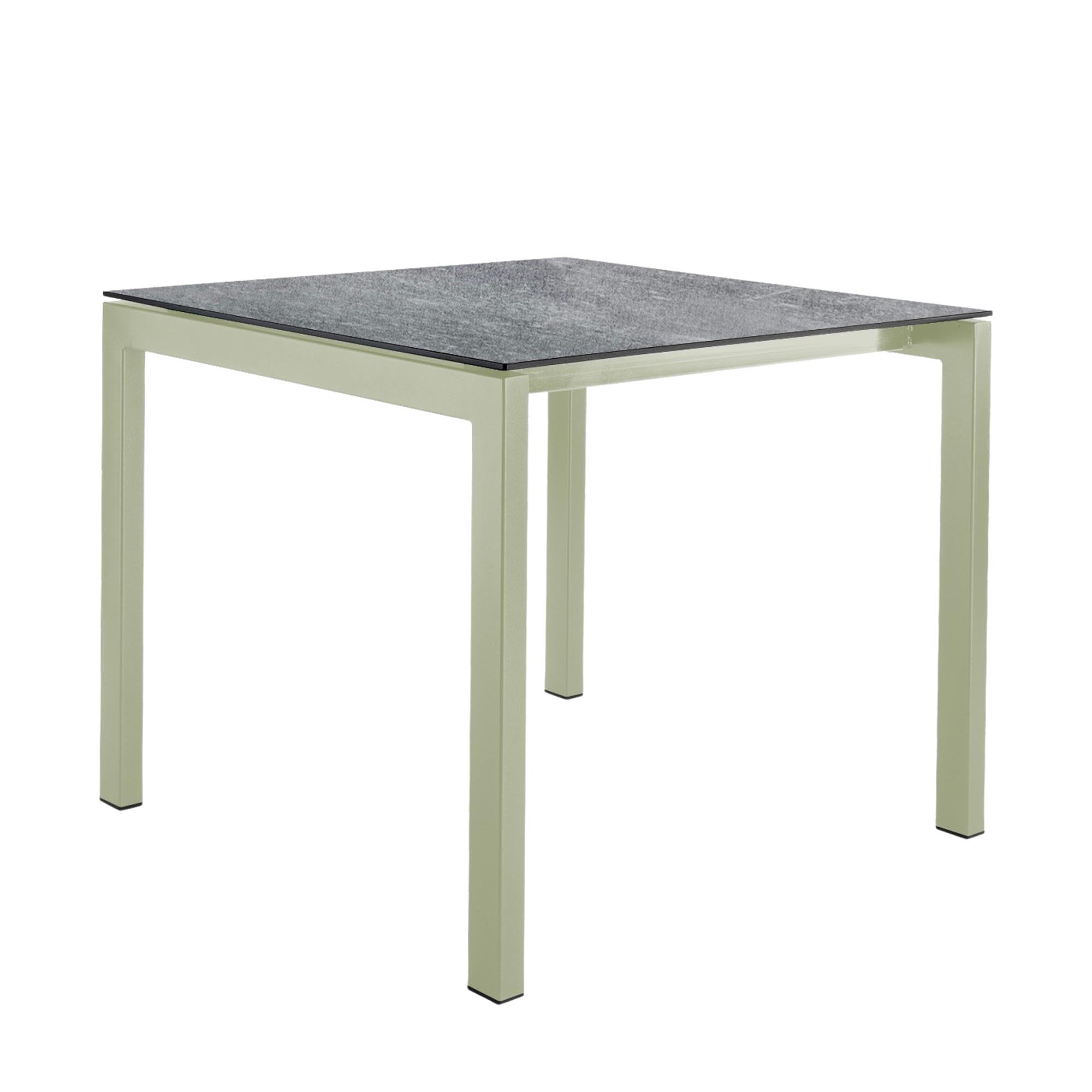 Luzern Glasfaser-Gartentisch Decor 80x80 in Beton präsentiert im Onlineshop von KAQTU Design AG. Gartentisch ist von Schaffner