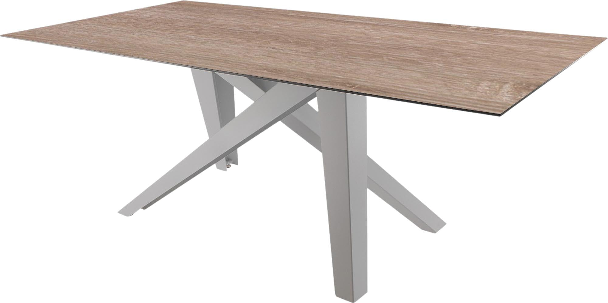 Entdecken Sie den Fiberglastisch Mythen von Schaffner – stilvoll und robust, ideal für jeden Außenbereich.