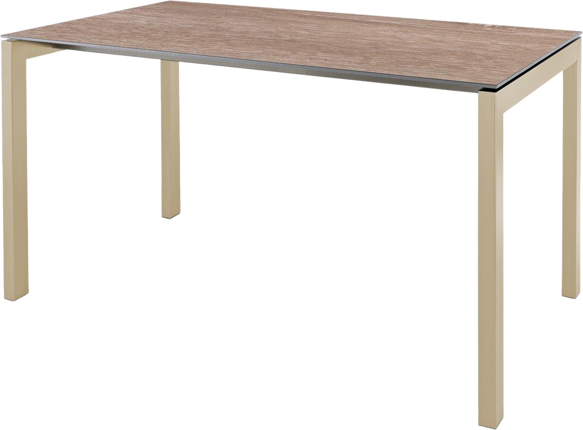 Eleganter Fiberglastisch Luzern 160 x 90 von Schaffner – ideal für stilvolle Gartenmöbel und gesellige Stunden im Freien.