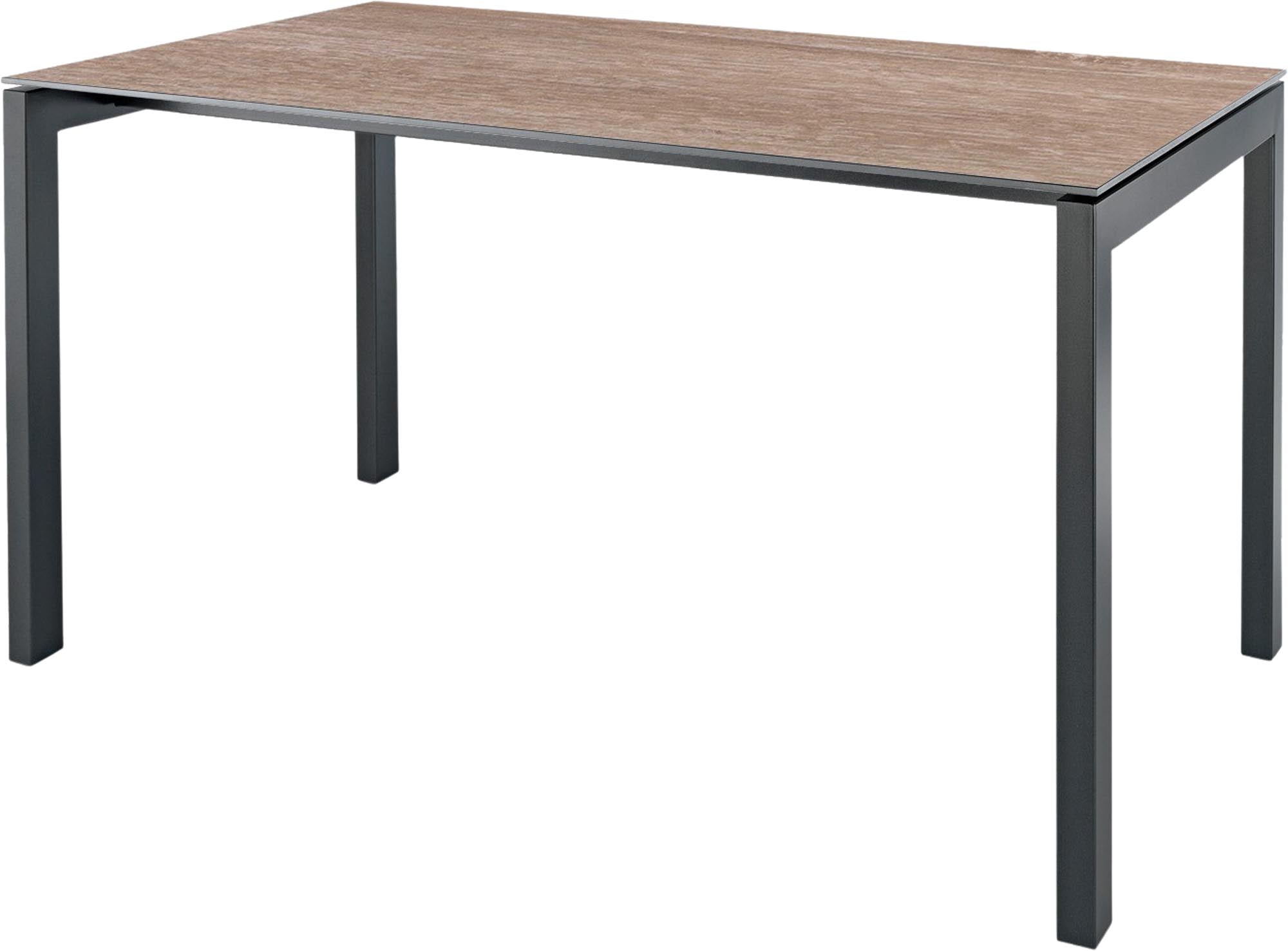 Eleganter Fiberglastisch Luzern 160 x 90 von Schaffner – ideal für stilvolle Gartenmöbel und gesellige Stunden im Freien.