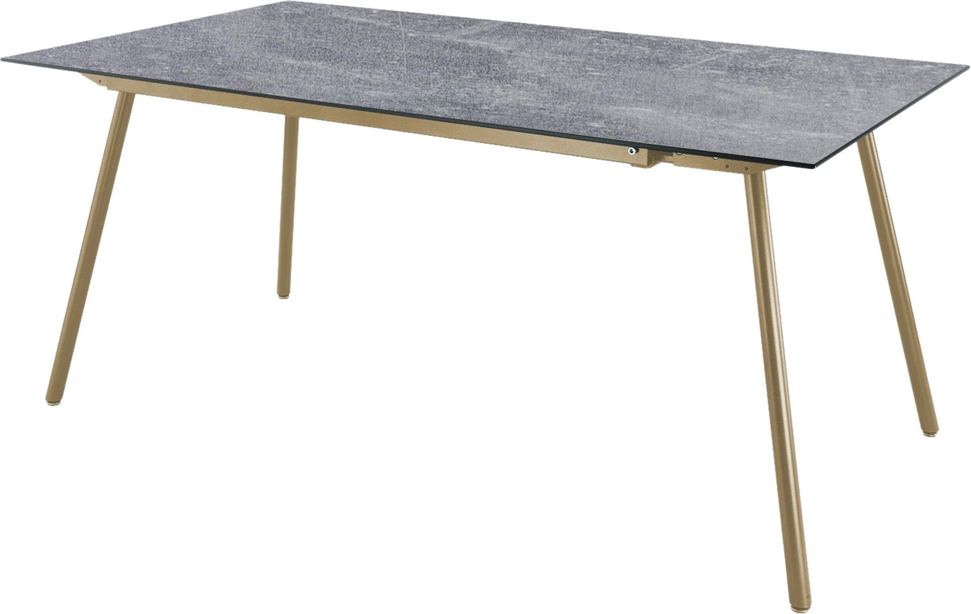 Eleganter, wetterfester Glasfaser-Gartentisch 160x90 cm von Schaffner – langlebig, pflegeleicht, in vielfältigen Farben, ideal für Garten, Terrasse oder Balkon.
