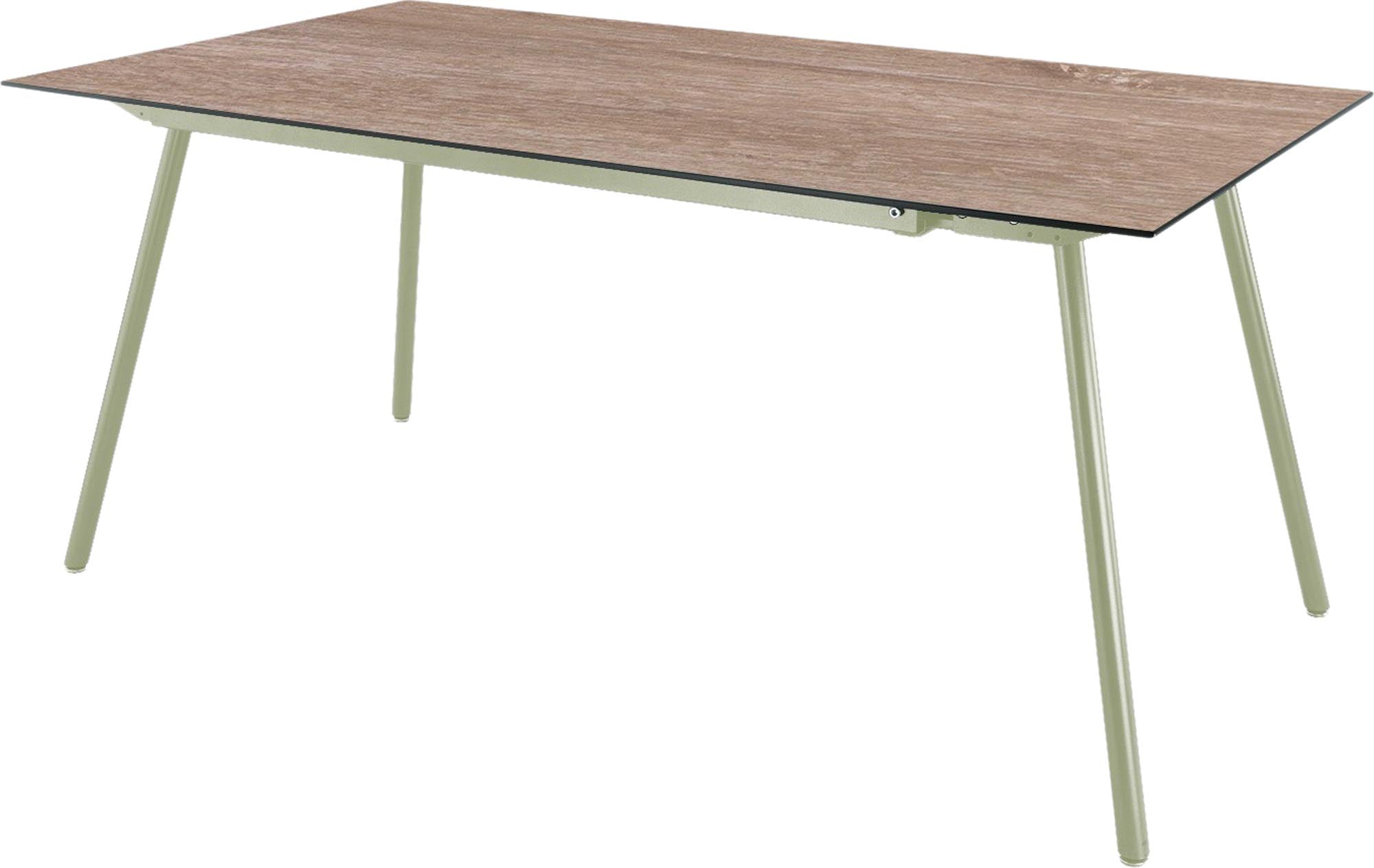 Hochwertiger Locarno Glasfaser-Gartentisch 160x90 cm von Schaffner, wetterfest, pflegeleicht, in vielen Farben, perfekt für Garten, Terrasse und Balkon.