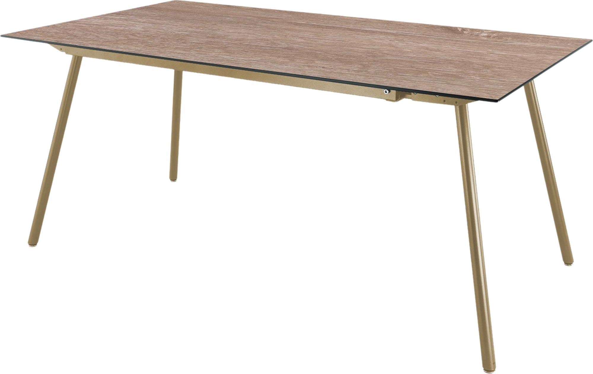 Eleganter Locarno Glasfaser-Gartentisch 160x90 cm von Schaffner, langlebig, wetterfest, pflegeleicht, in vielfältigen Farben – ideal für Garten, Terrasse oder Balkon.