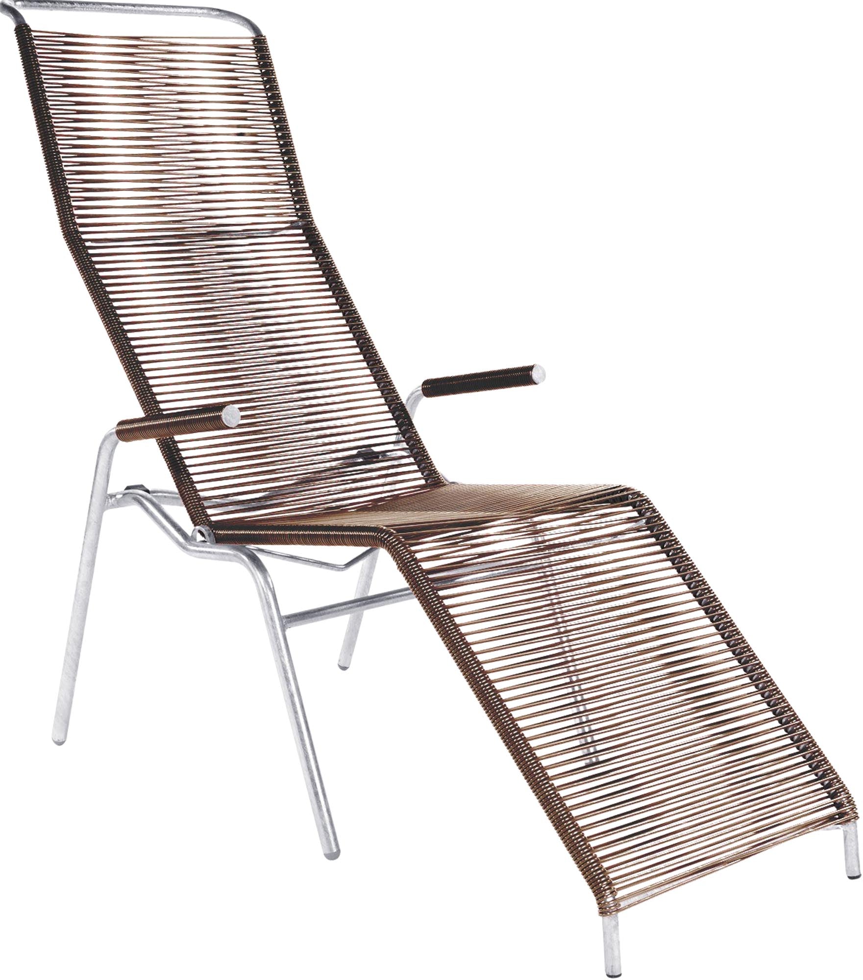 Säntis Spaghetti Liege: Stilvoller Liegestuhl für entspannte Stunden im Freien. Wetterfest, ergonomisch und mobil – Ihr idealer Rückzugsort!