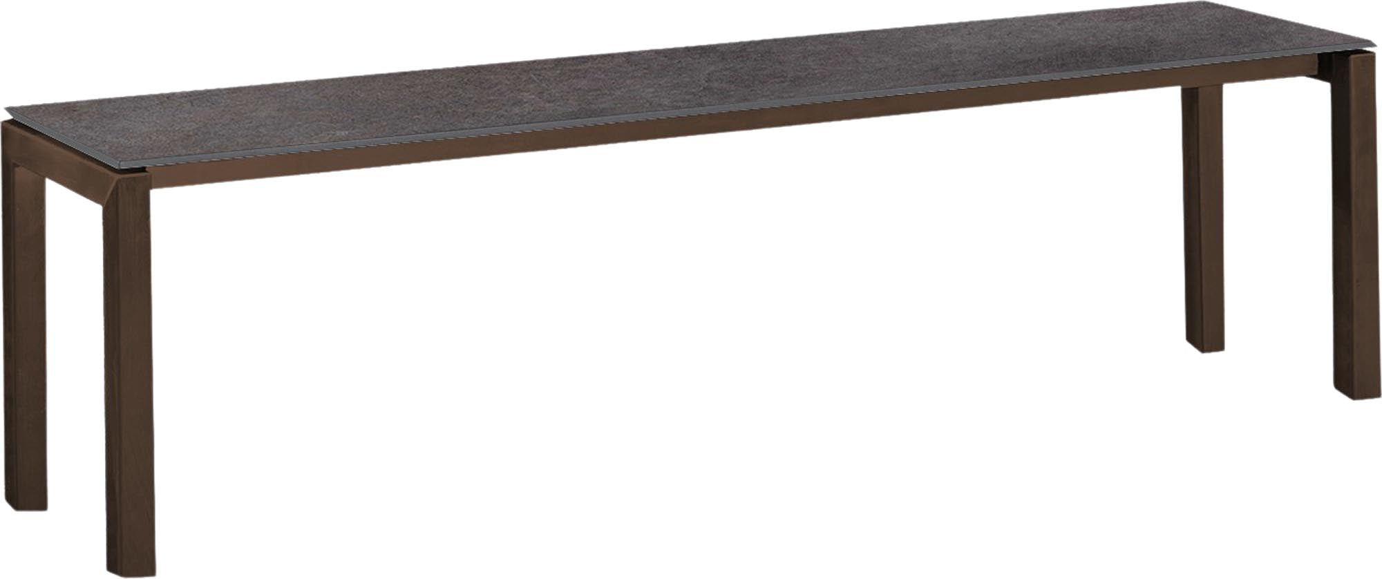 Stilvolle Fiberglasbank Luzern von Schaffner für jeden Aussenbereich.