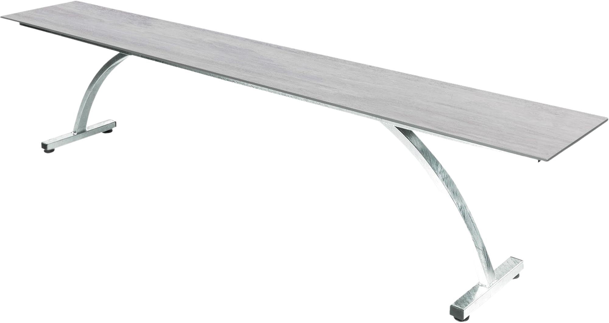 Hochwertige Gartenbank Bernardino aus Glasfaser 220x32 von Schaffner – wetterfest, langlebig, pflegeleicht und in modernen Designs für Ihren Garten, Terrasse oder Balkon.