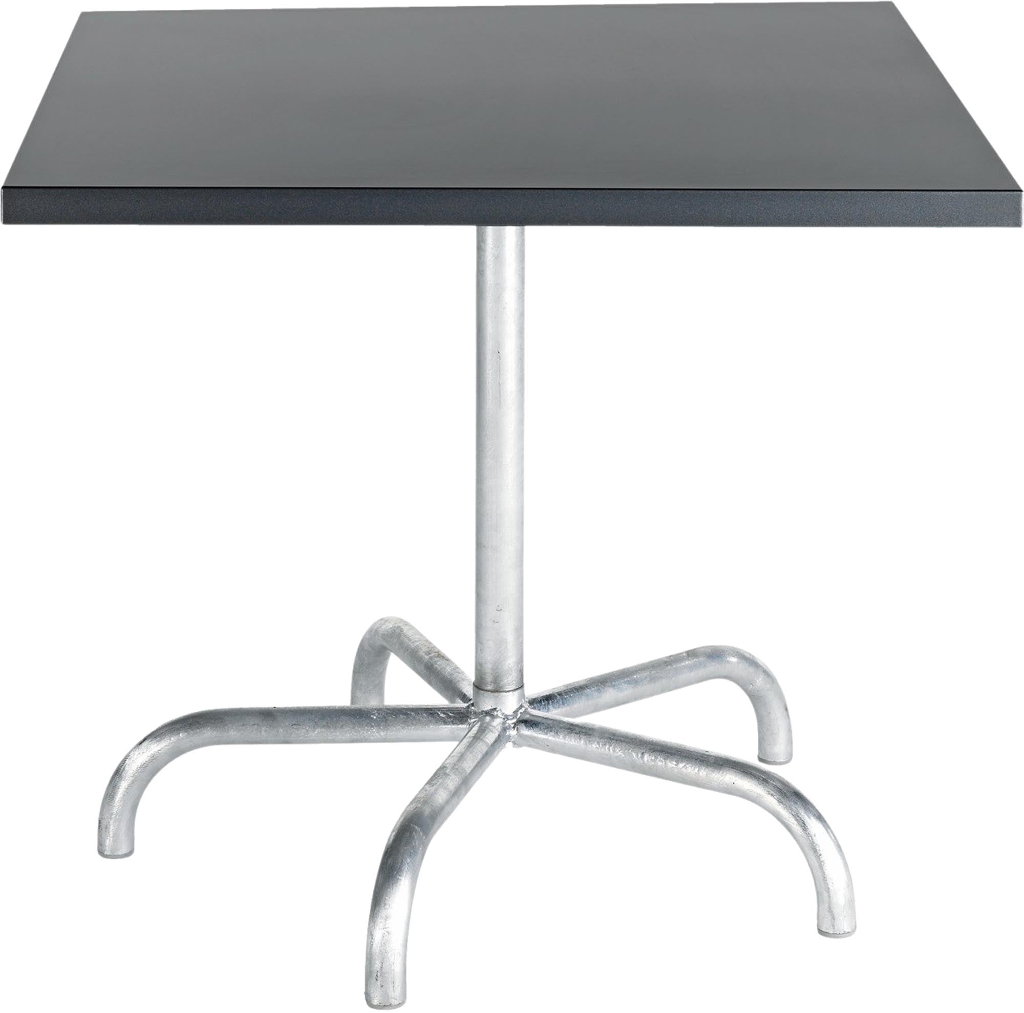 Säntis Metall-Gartentisch 90x90 klappbar in Graphit präsentiert im Onlineshop von KAQTU Design AG. Gartentisch ist von Schaffner