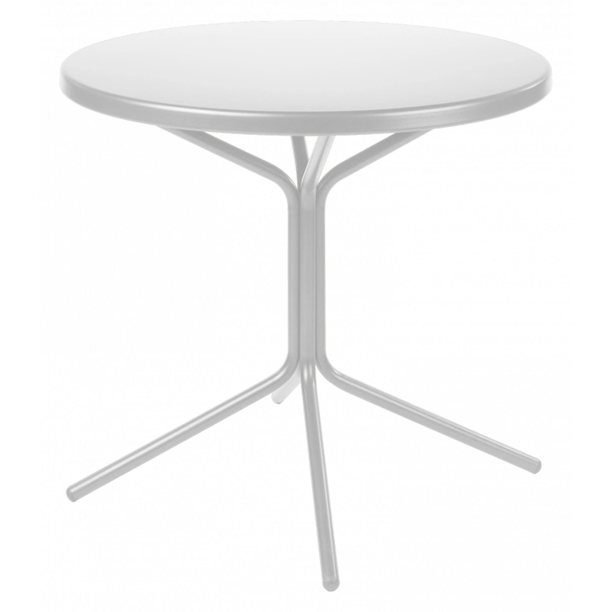 Wetterfester PIX Metall-Beistelltisch ø54cm, robust, leicht auf- und abbaubar, vielseitig einsetzbar und stilvoll – ideal für Balkon, Garten oder Terrasse.