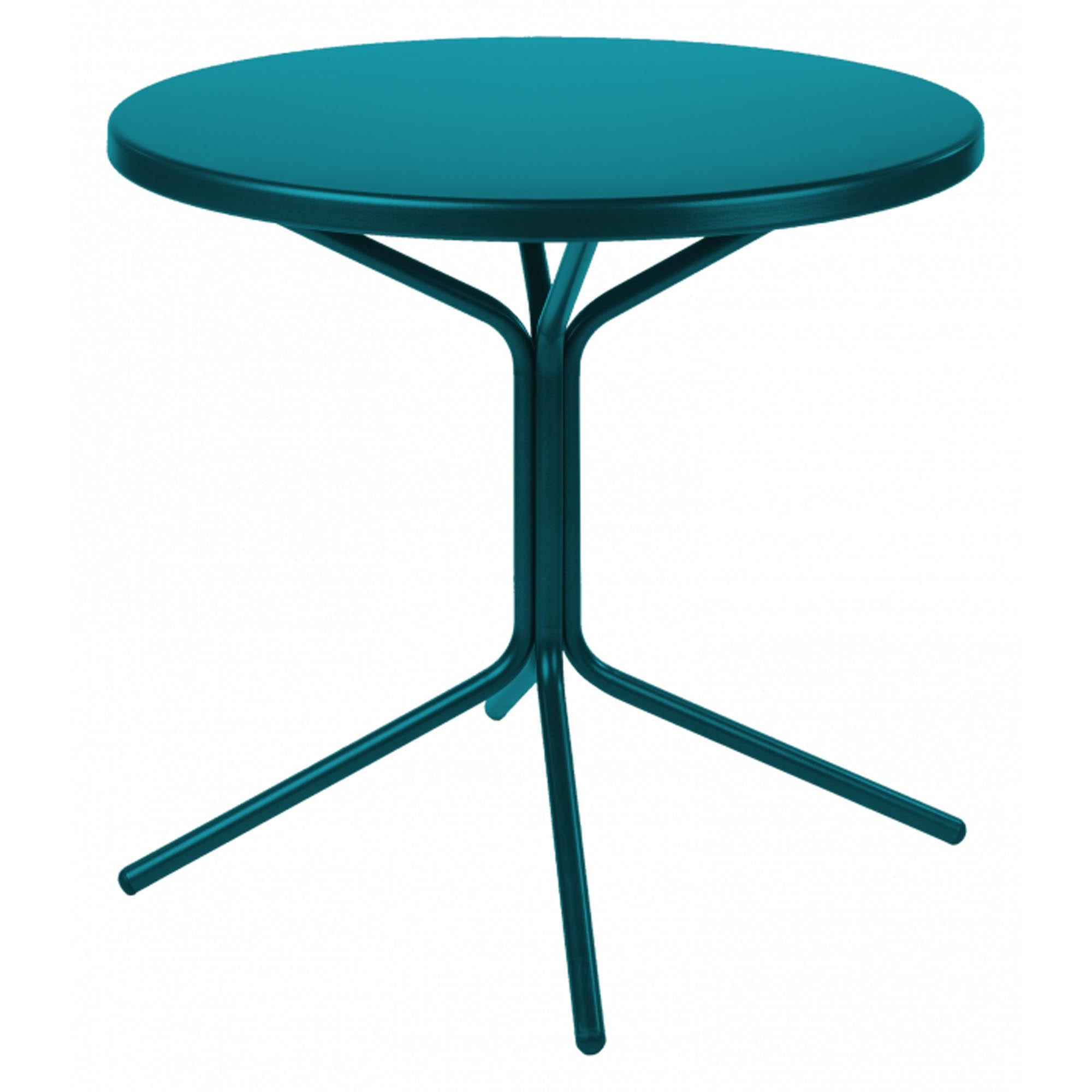 PIX Metall-Beistelltisch Outdoor ø54 / 54 in Kaliblau präsentiert im Onlineshop von KAQTU Design AG. Beistelltisch Outdoor ist von Schaffner