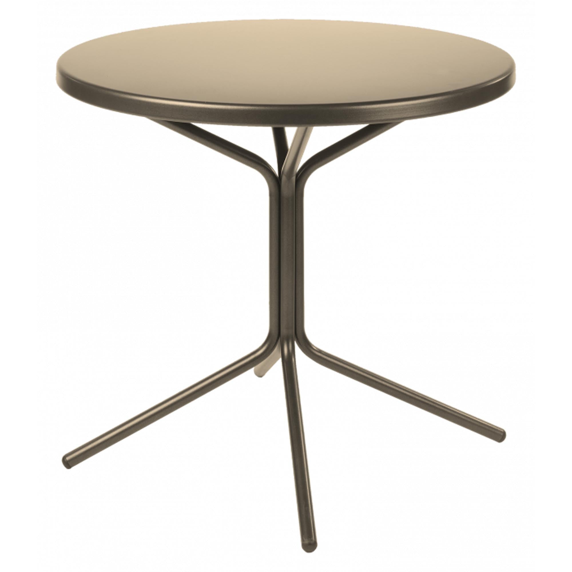 PIX Metall-Beistelltisch Outdoor ø54 / 54 in Champagner präsentiert im Onlineshop von KAQTU Design AG. Beistelltisch Outdoor ist von Schaffner