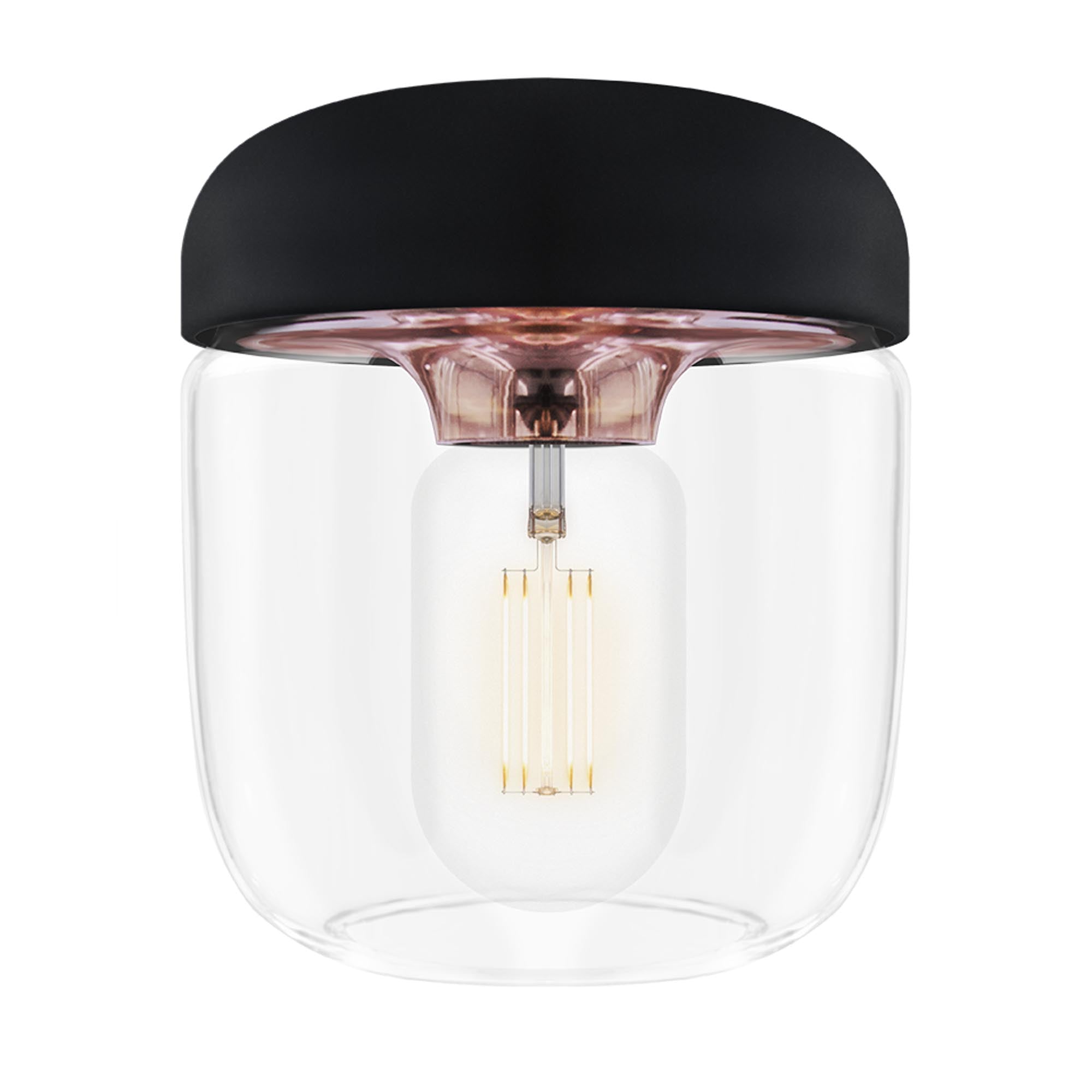 Der Acorn Lampenschirm von Umage besticht durch sein modernes Design und bringt eine warme, einladende Atmosphäre in jeden Raum.