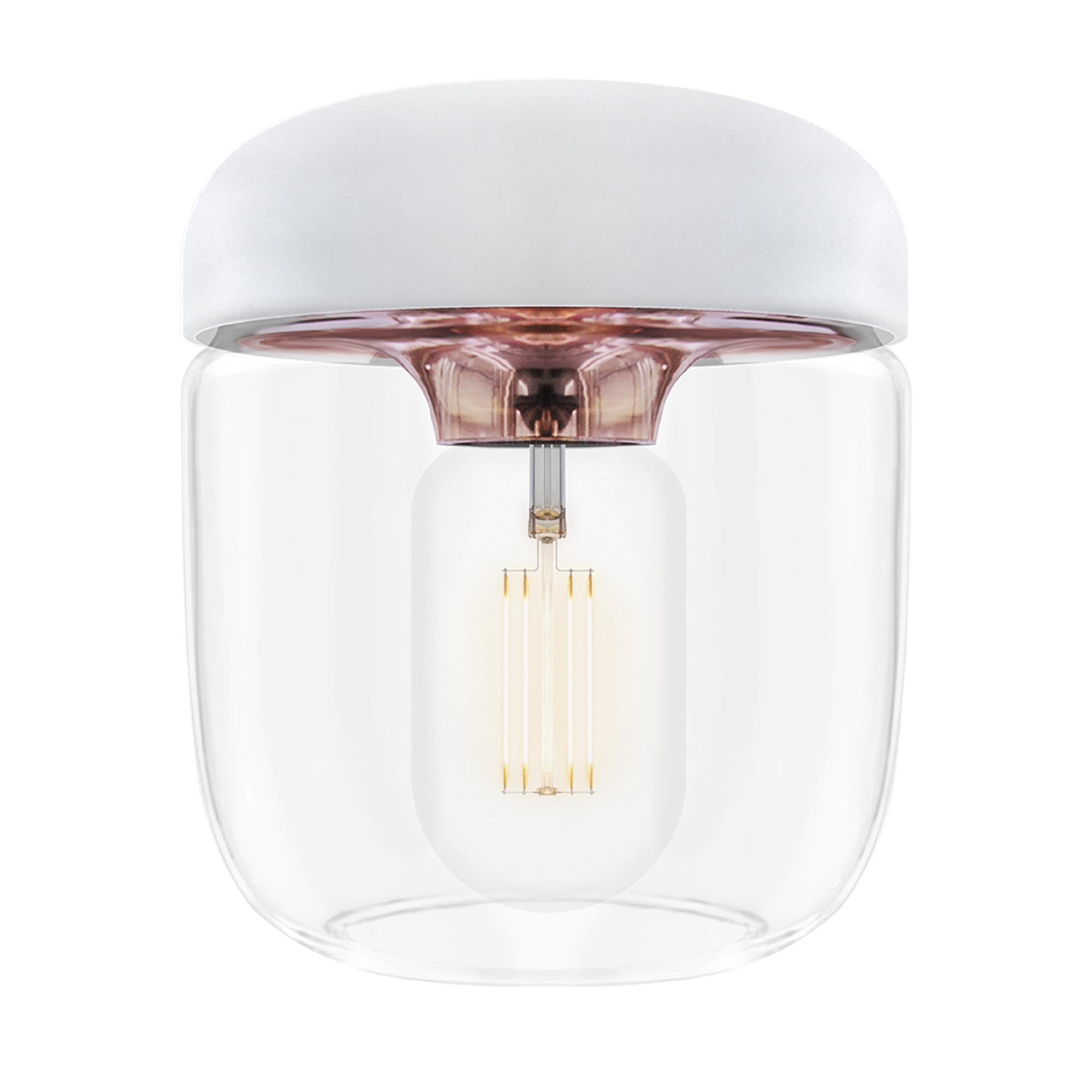 Der Acorn Lampenschirm von Umage vereint stilvolle Eleganz mit natürlichen Konturen und sorgt für ein behagliches Lichtambiente.