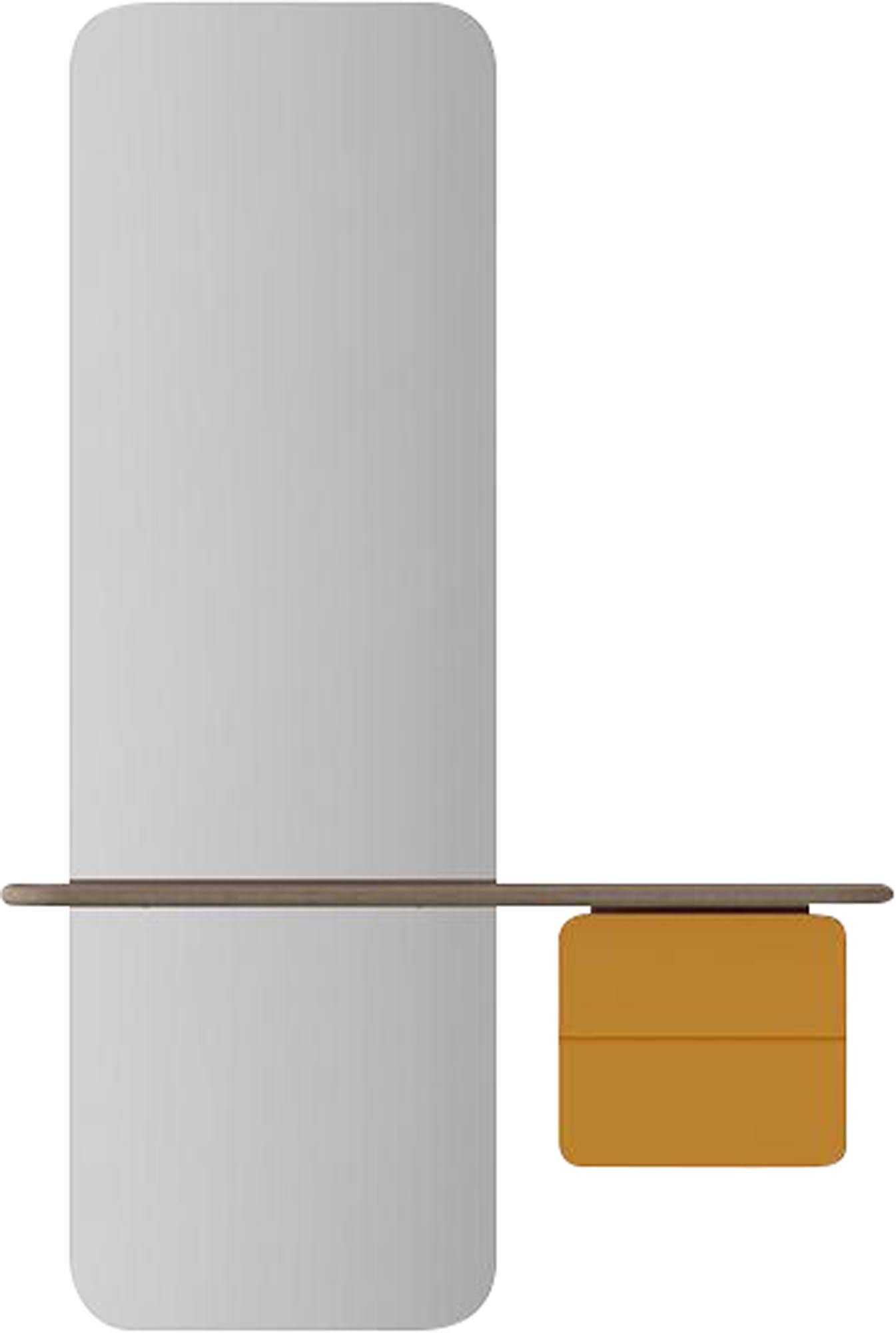 Das stilvolle Wandregal "One More Look" von Umage aus hochwertiger Eiche bringt modernen Charme in Ihr Zuhause und setzt kreative Akzente.