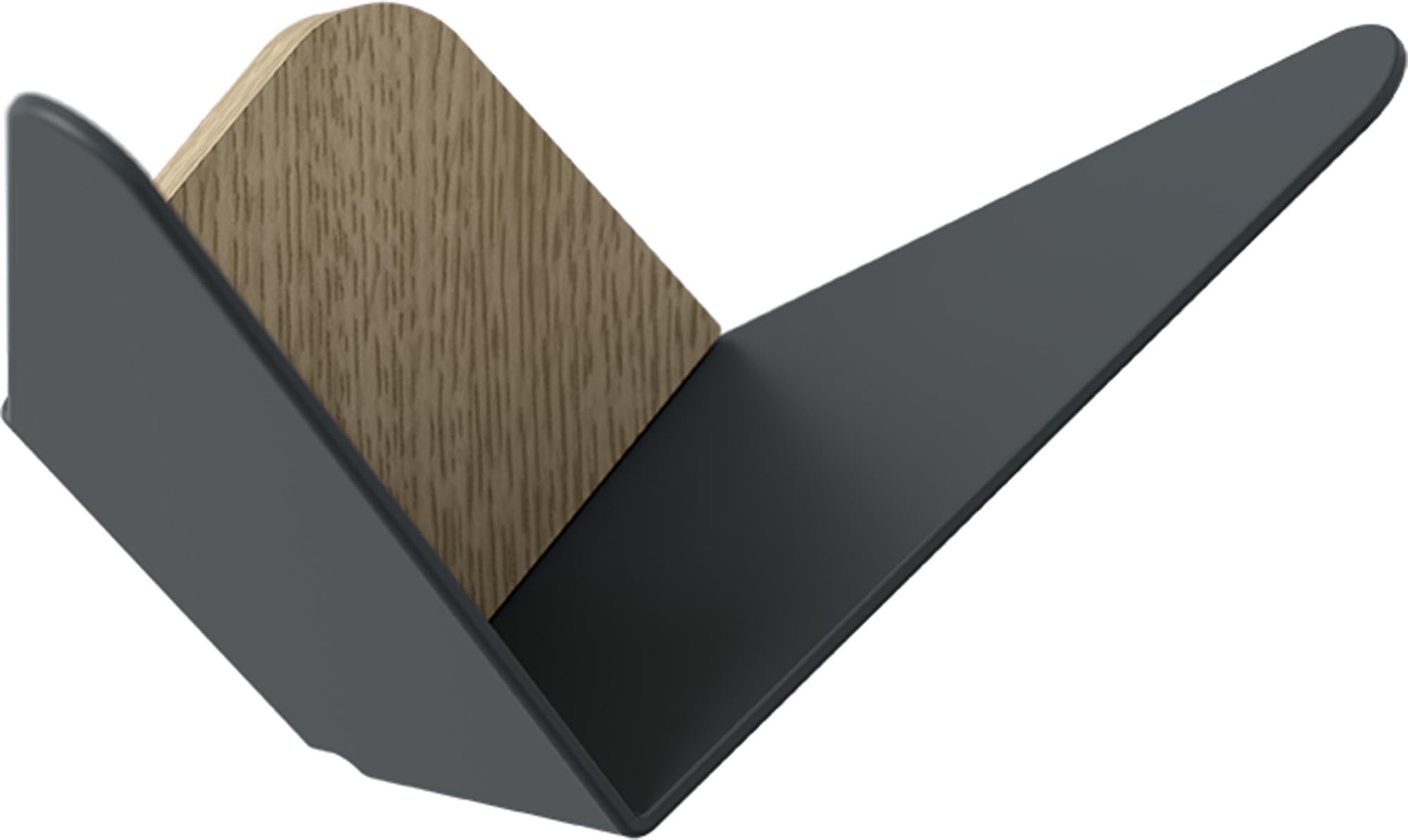 Schöner mittelgroßer Kleiderhaken "Butterflies" von Umage aus Eiche, ideal für eine kreative und ordentliche Garderobe.