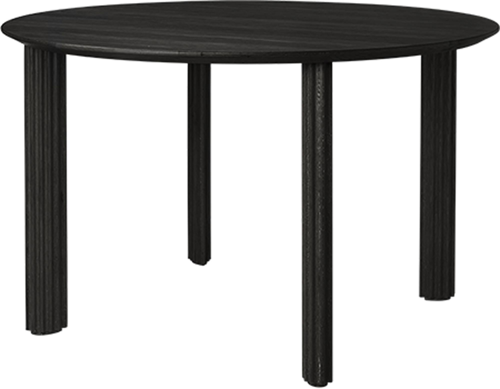 Eleganter Comfort Circle Esstisch von Umage mit liebevollen Details und massiven Eichenbeinen. Ideal für kleine Räume und gesellige Runden.