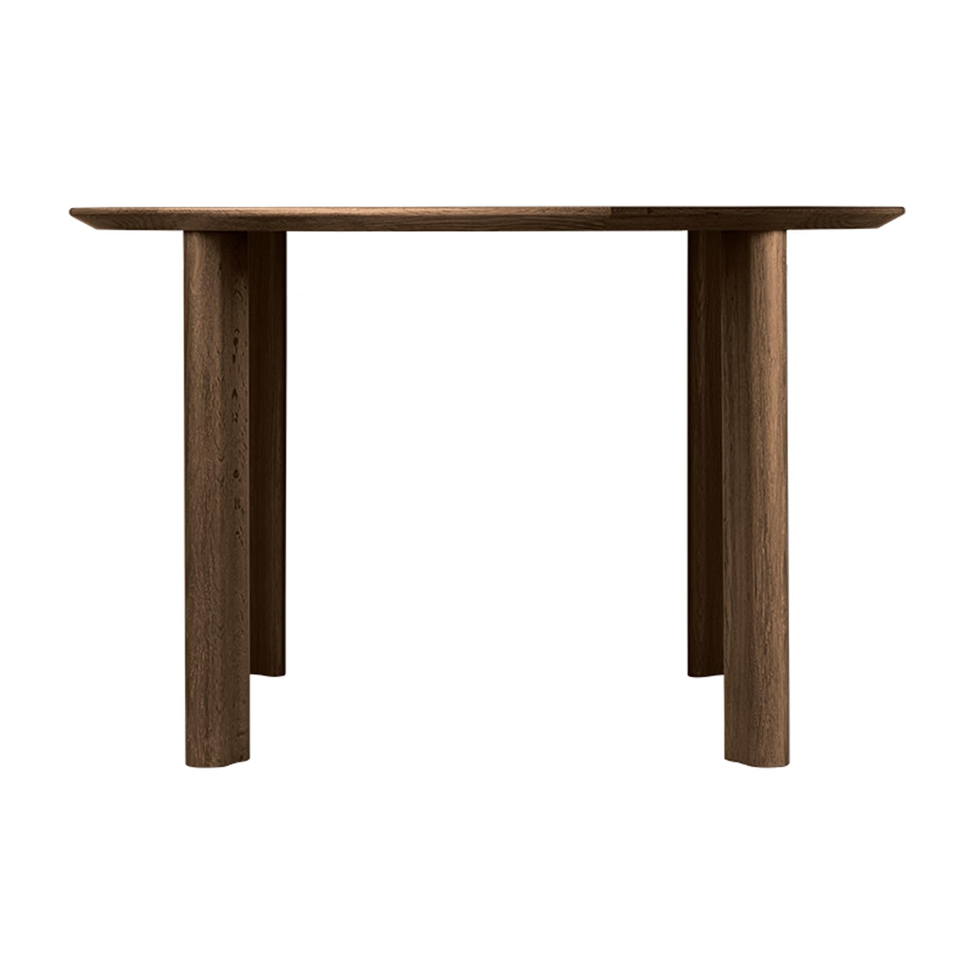 Der Comfort Circle Esstisch von Umage vereint handwerkliche Präzision mit modernem Design. Perfekt für kleine Räume und gesellige Abende.