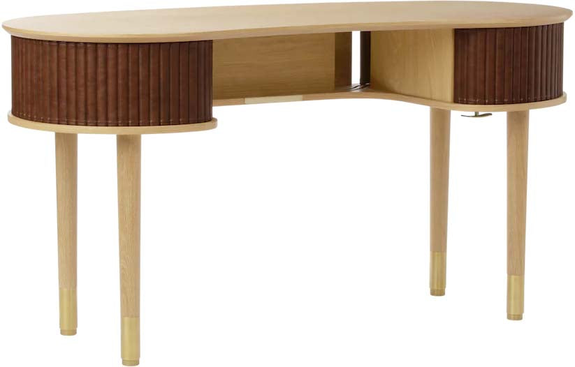 Eleganter Umage Schreibtisch: Innovatives Design mit verstecktem Stauraum.