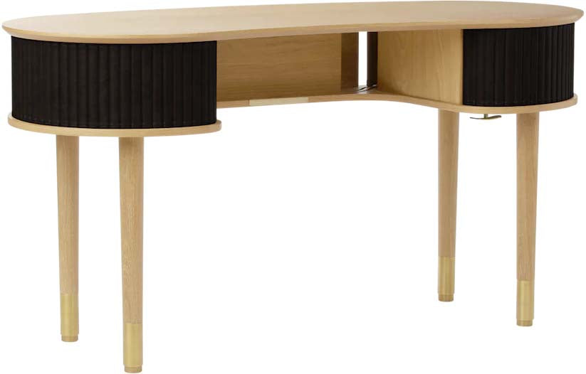 Umage Audacious: Innovativer Schreibtisch mit verstecktem Stauraum.