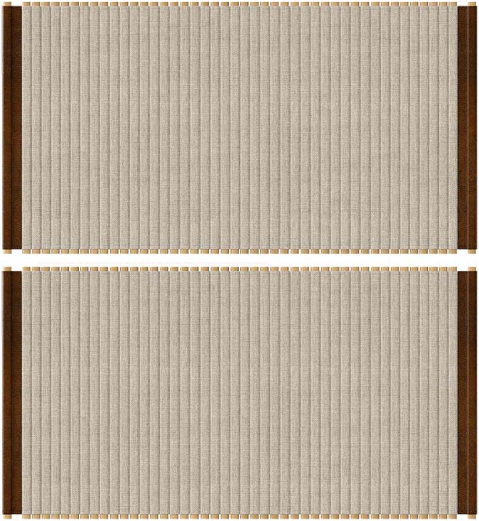 Entdecken Sie die eleganten Audacious Tambour Türen von Umage: Hochwertiges Buchenholz, pflegeleichtes Kunstleder, ideal für Ihr individuelles Regalsystem.