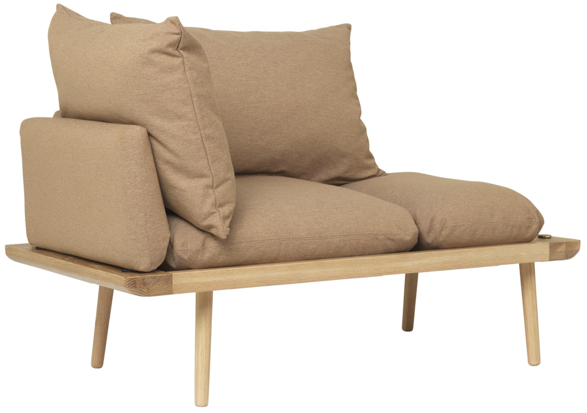 Genießen Sie stilvolle Entspannung mit dem Lounge Around 1.5-Sitzer Sofa von Umage – perfekt für Ihr modernes Zuhause.