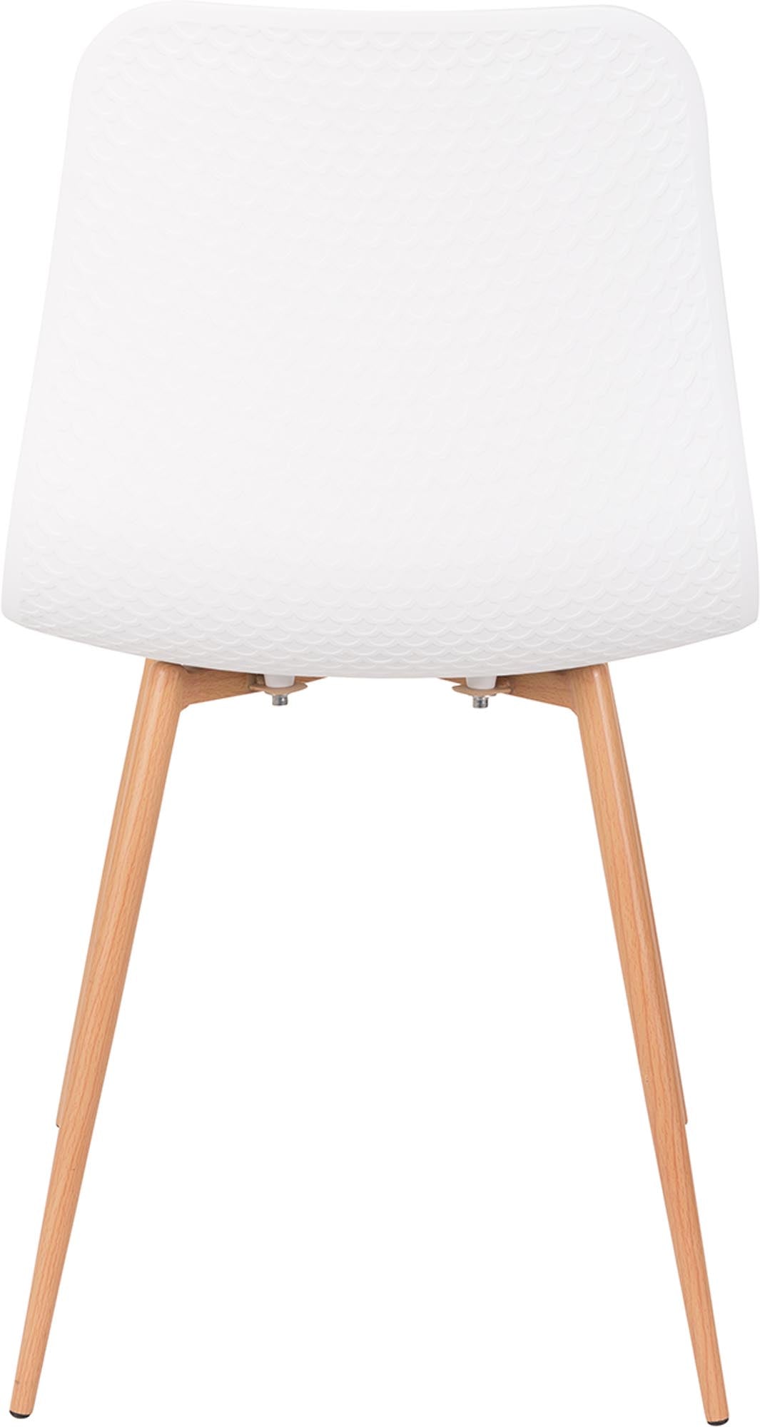 Moderner Stuhl LEON: zeitloses Design, hoher Komfort, robuste Konstruktion aus Metall und Kunstleder, ideal für Esszimmer und Büro.